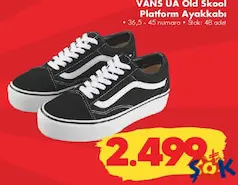 VANS UA OLD SKOOL PLATFORM AYAKKABI